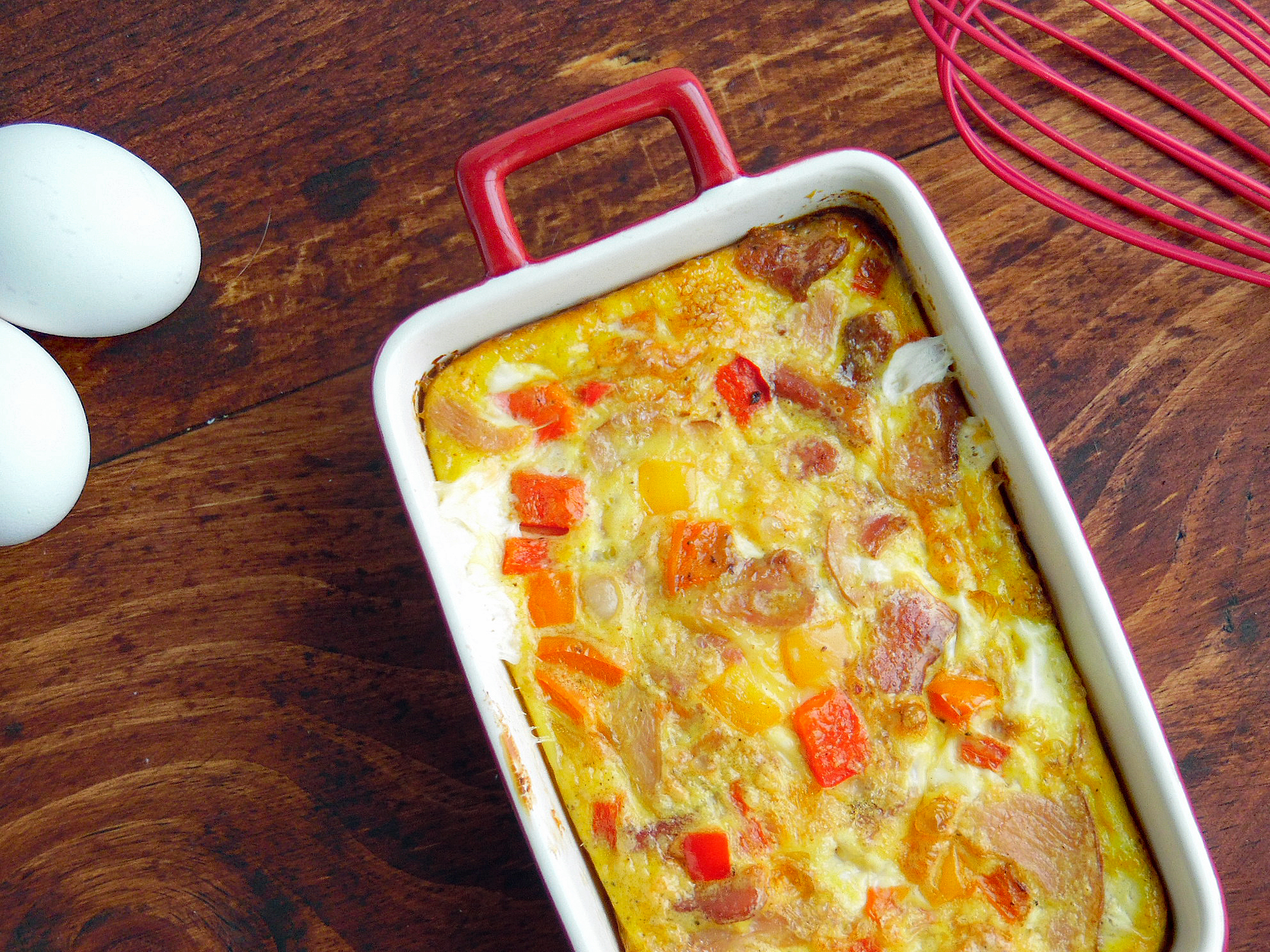 Bacon and Egg Biscuit Bake