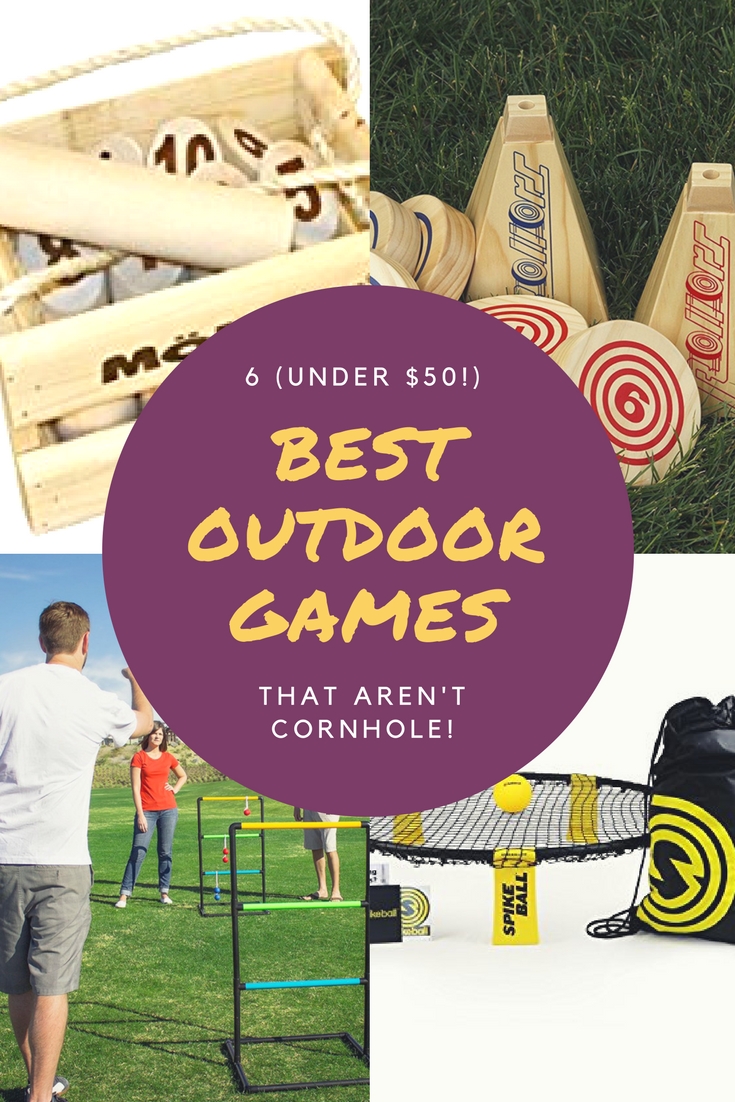 The 6 BEST Outdoor Games That Aren’t Cornhole (under $50!)
