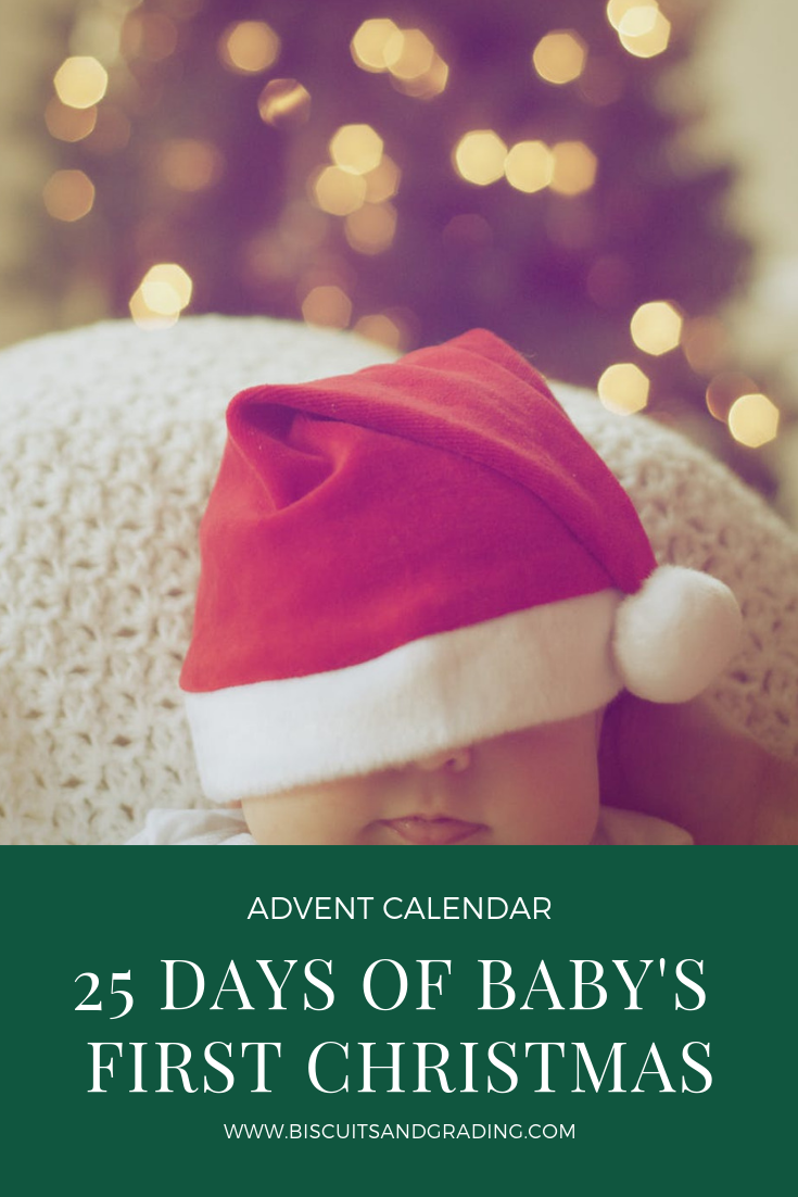 24 days of baby's first christmas advent