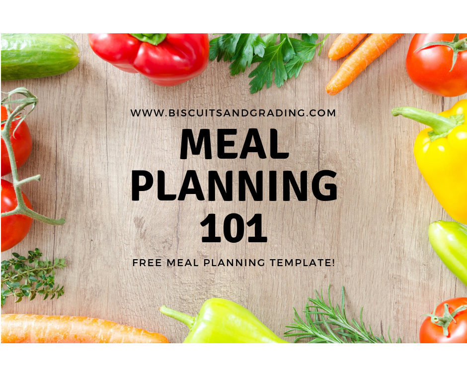 Meal Planning 101 – FREE Meal Planning Template!