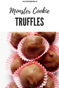 monster cookie truffles
