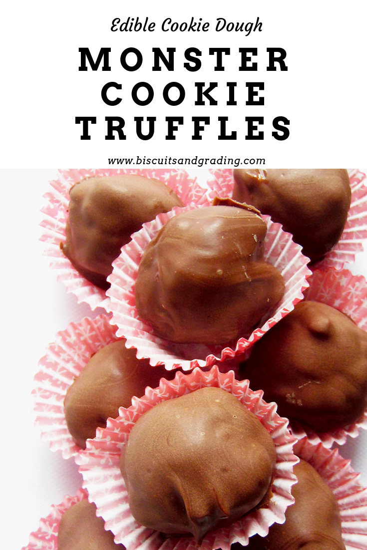 monster cookie truffles