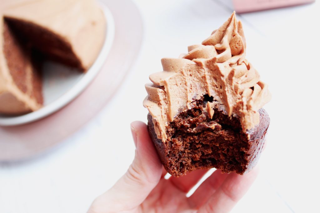 decadent chocolate cake date paste