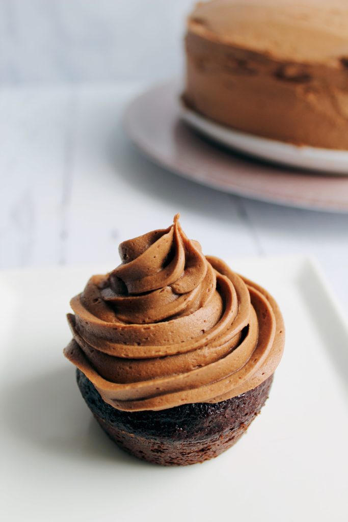Decadent Chocolate Cake Cupcake Date Paste