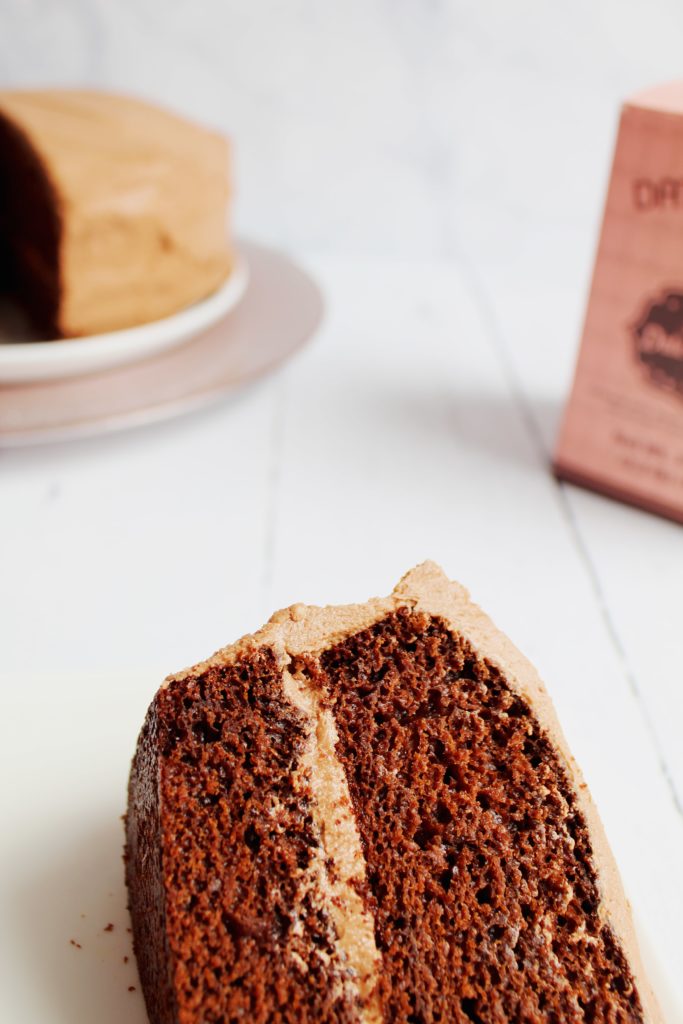 decadent chocolate cake date paste