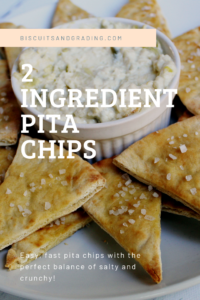 2 Ingredient Pita Chips