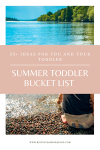 Summer Toddler Bucket List