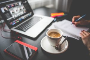 coffee and laptop business resolutions