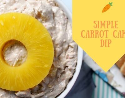 Simple Carrot Cake Dip