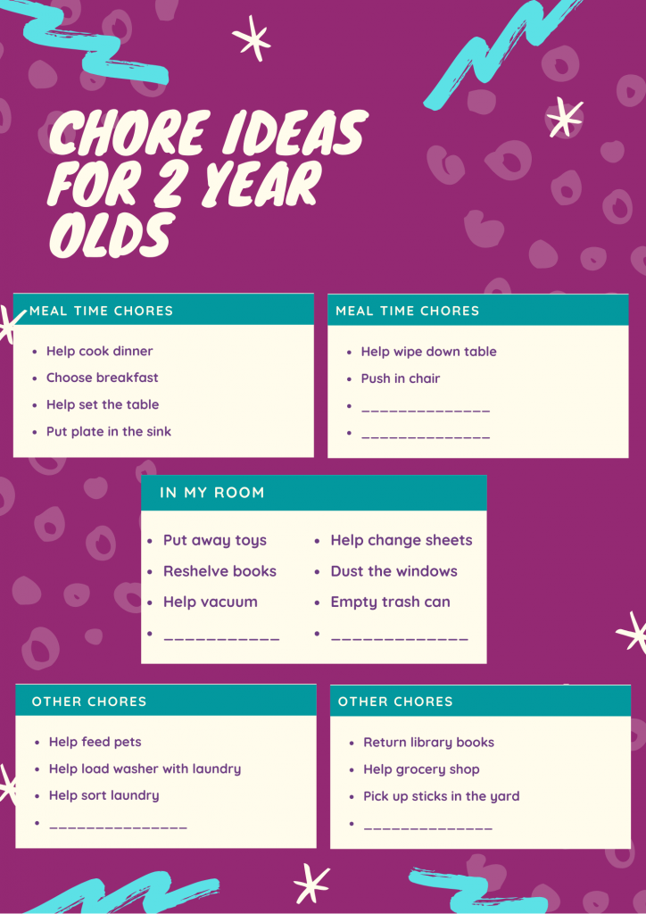 Chores for Two Year Olds - FREE Printable Chore List! - Biscuits and ...