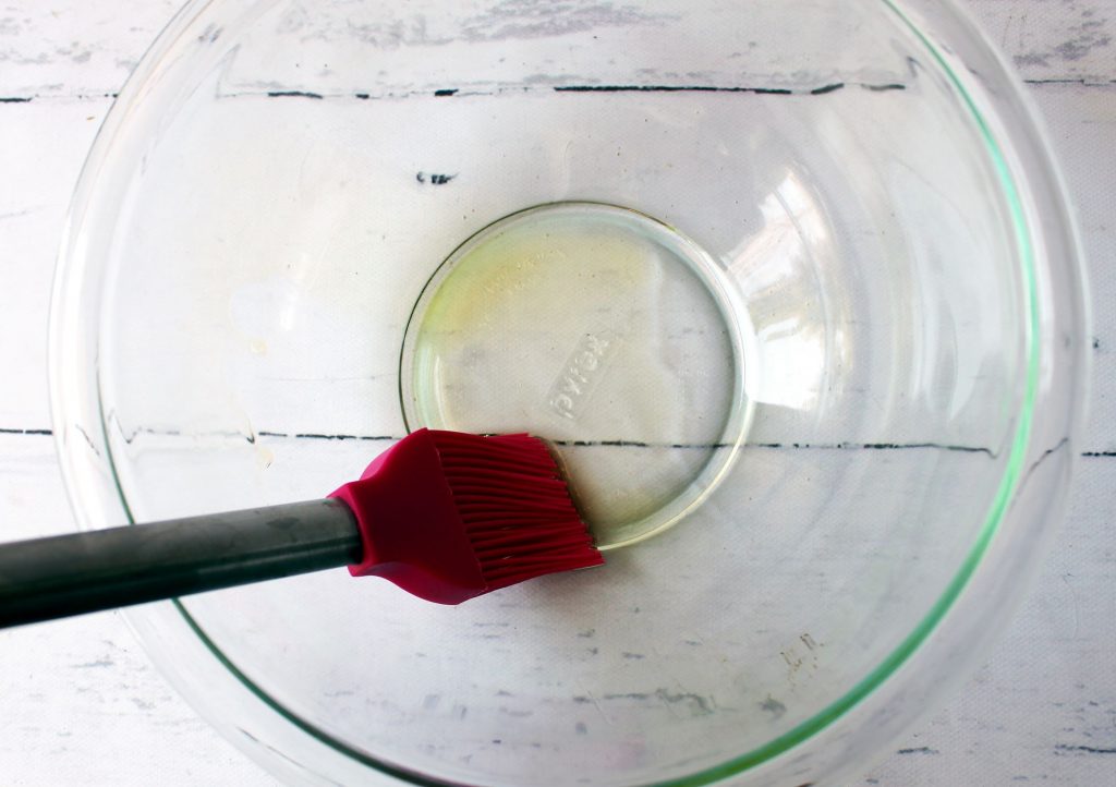 brush bowl with olive oil 1