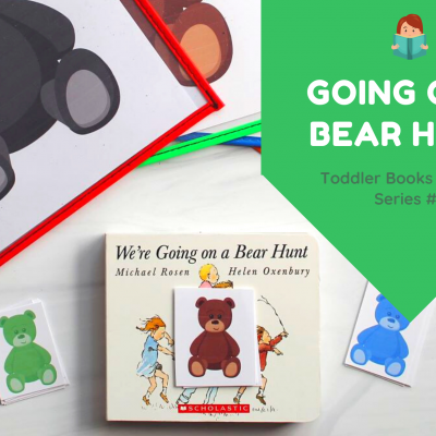 We're Going on a Bear Hunt Book and Bear Match (Toddler Books & Crafts Series)
