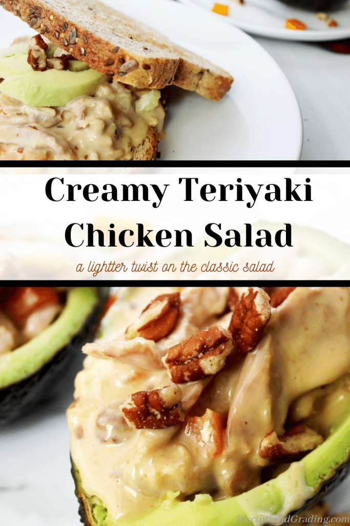 creamy chicken teriyaki salad