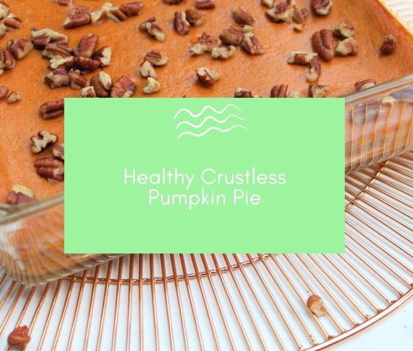 Healthy Crustless Pumpkin Pie