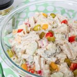 Creamy Ranch Pasta Salad with mayonnaise 1600