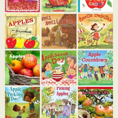 15+ Delicious Apple Themed Books (Apple Week)