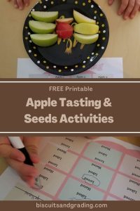 Apple Tasting and Seeds Activities Pinterest