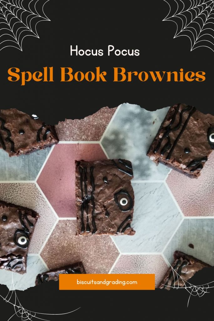 Hocus Pocus Spell Book Brownies pinterest