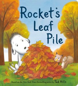 Rocket's Leaf Pile book about fall leaves